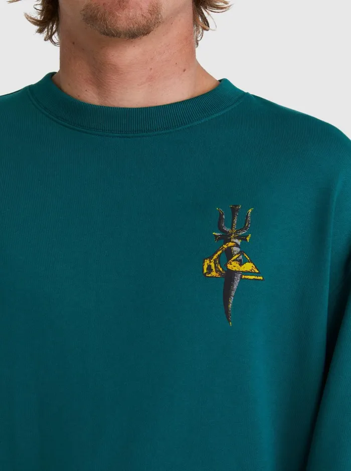 Sweatshirts and Hoodies Men Quiksilver Sof Sweatshirt Smoke Pine Sweatshirts and Hoodies Men Quiksilver Sof Sweatshirt Smoke Pine