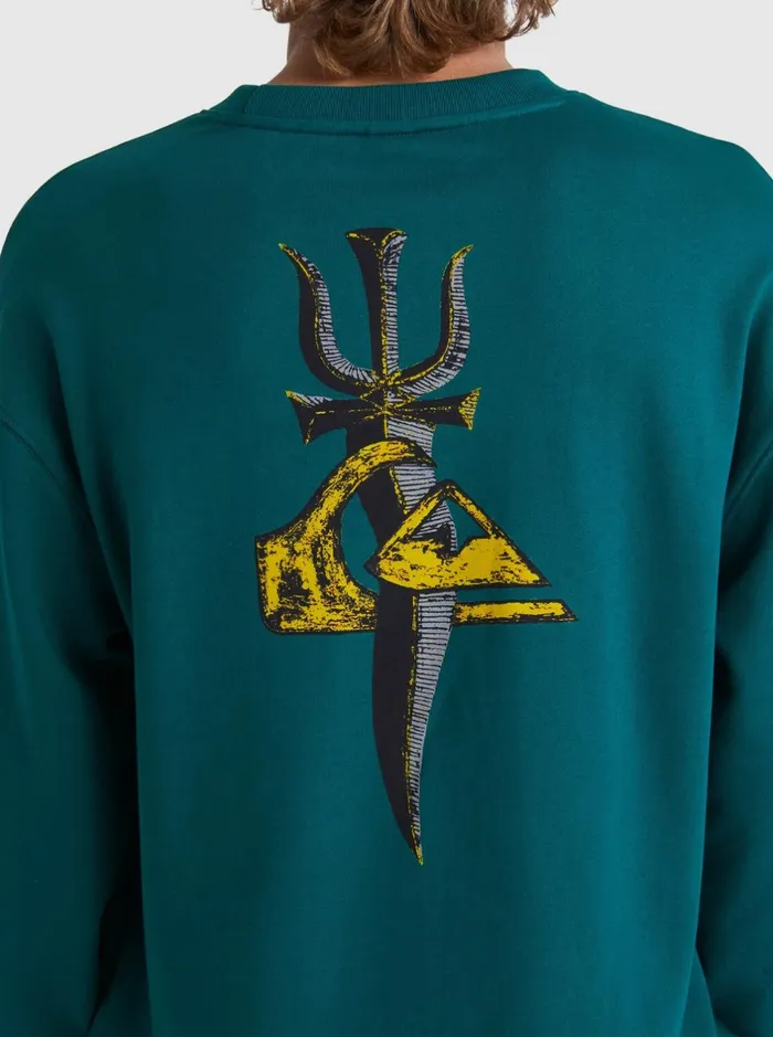 Sweatshirts and Hoodies Men Quiksilver Sof Sweatshirt Smoke Pine Sweatshirts and Hoodies Men Quiksilver Sof Sweatshirt Smoke Pine