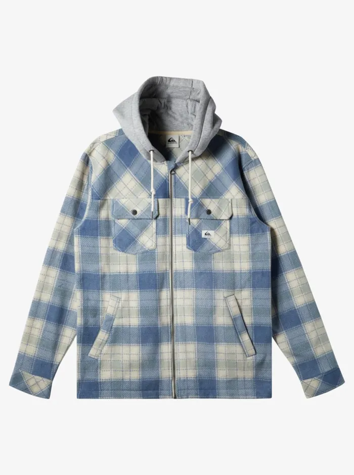 Sweatshirts and Hoodies Men Quiksilver Super Swell ZipUp Hoodie Bering Sea Superswell Plaid Sweatshirts and Hoodies Men Quiksilver Super Swell ZipUp Hoodie Bering Sea Superswell Plaid