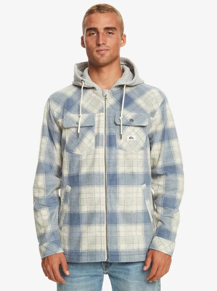 Sweatshirts and Hoodies Men Quiksilver Super Swell ZipUp Hoodie Bering Sea Superswell Plaid Sweatshirts and Hoodies Men Quiksilver Super Swell ZipUp Hoodie Bering Sea Superswell Plaid