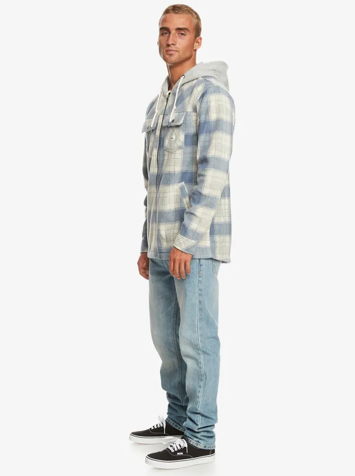 Sweatshirts and Hoodies Men Quiksilver Super Swell ZipUp Hoodie Bering Sea Superswell Plaid Sweatshirts and Hoodies Men Quiksilver Super Swell ZipUp Hoodie Bering Sea Superswell Plaid