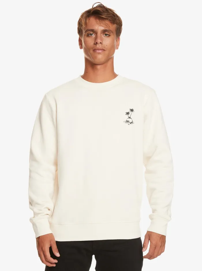 Sweatshirts and Hoodies Men Quiksilver Surf The Earth Sweatshirt Birch Sweatshirts and Hoodies Men Quiksilver Surf The Earth Sweatshirt Birch