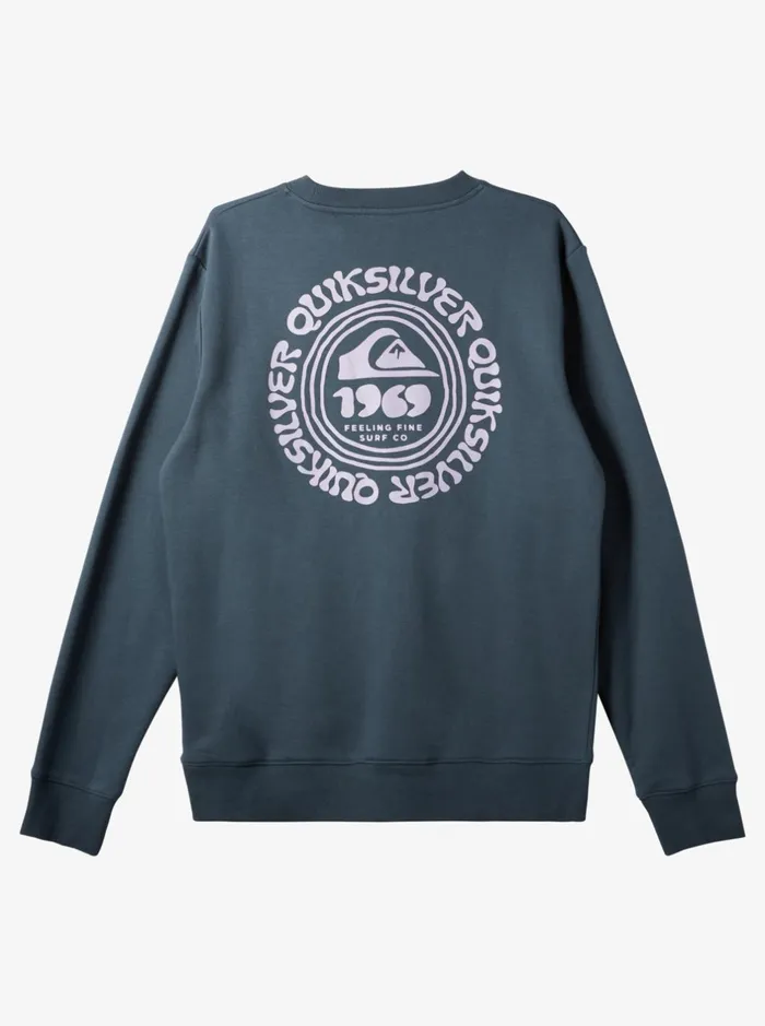 Sweatshirts and Hoodies Men Quiksilver Surf The Earth Sweatshirt Dark Slate Sweatshirts and Hoodies Men Quiksilver Surf The Earth Sweatshirt Dark Slate