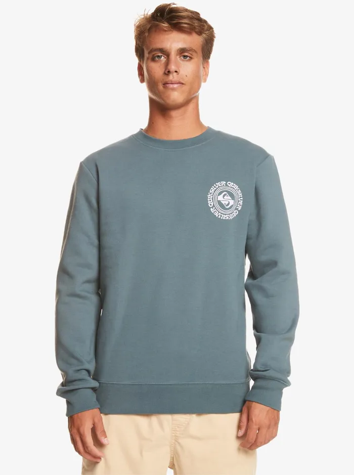 Sweatshirts and Hoodies Men Quiksilver Surf The Earth Sweatshirt Dark Slate Sweatshirts and Hoodies Men Quiksilver Surf The Earth Sweatshirt Dark Slate