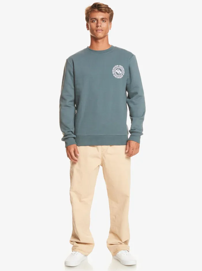 Sweatshirts and Hoodies Men Quiksilver Surf The Earth Sweatshirt Dark Slate Sweatshirts and Hoodies Men Quiksilver Surf The Earth Sweatshirt Dark Slate