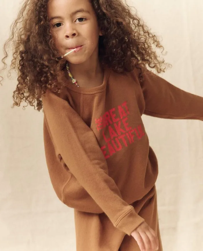 Sweatshirts Little039s The Great The Little College Sweatshirt Bright Maple With The Great Lake Beautiful Graphic