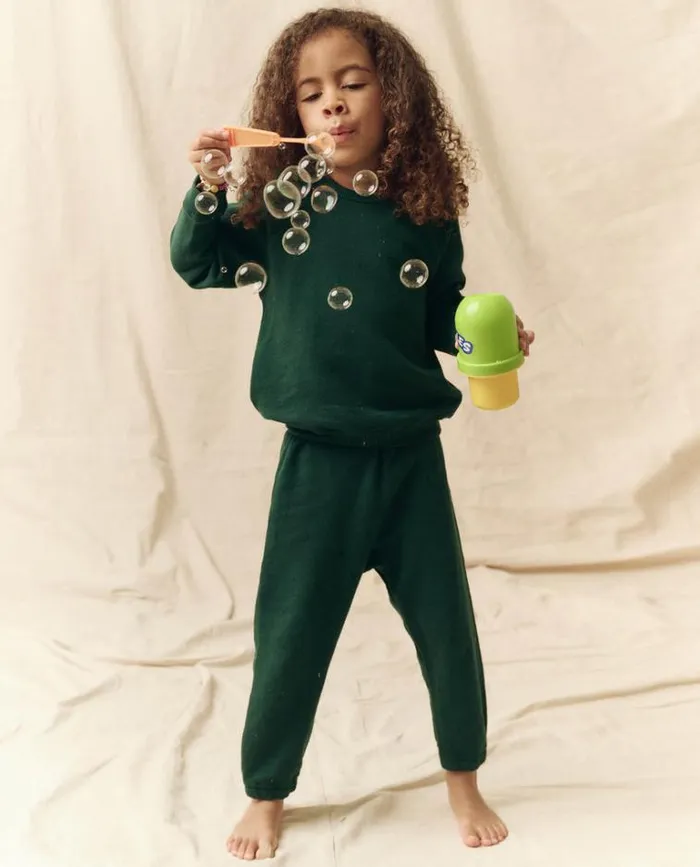Sweatshirts Little039s The Great The Little College Sweatshirt Green Grove