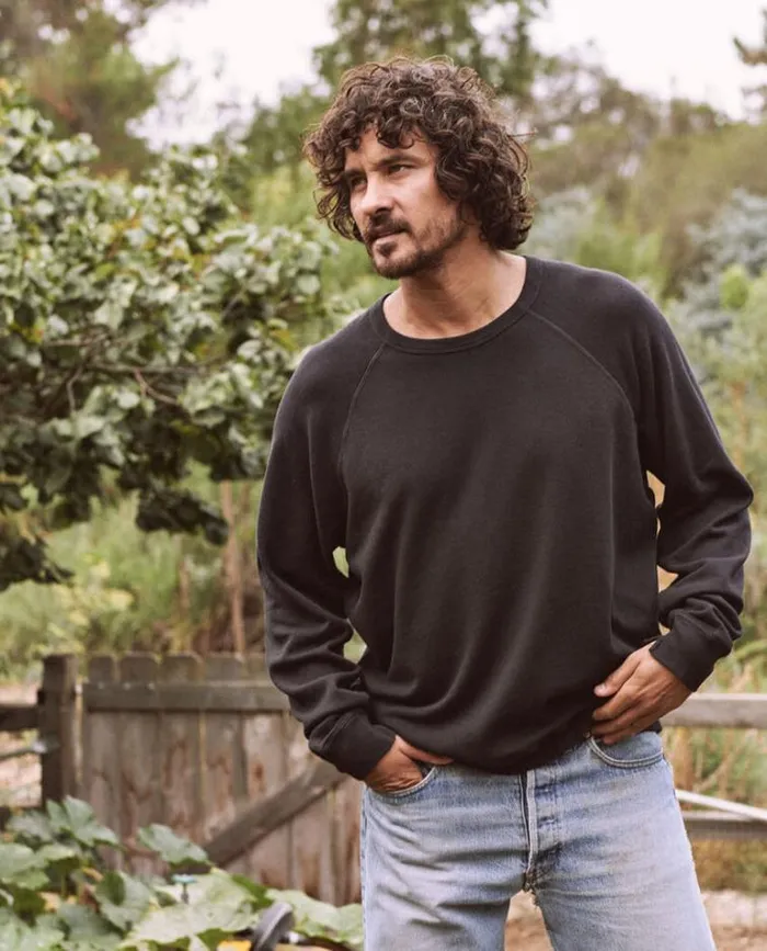 Sweatshirts Men039s The Great The Men039s College Sweatshirt Almost Black