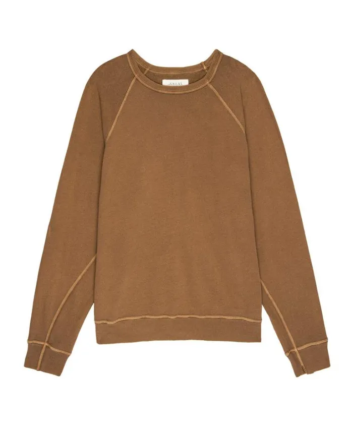 Sweatshirts Men039s The Great The Men039s College Sweatshirt Amber