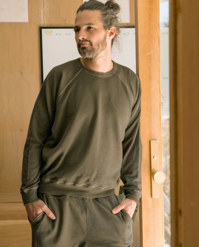 Sweatshirts Men039s The Great The Men039s College Sweatshirt Dark Army