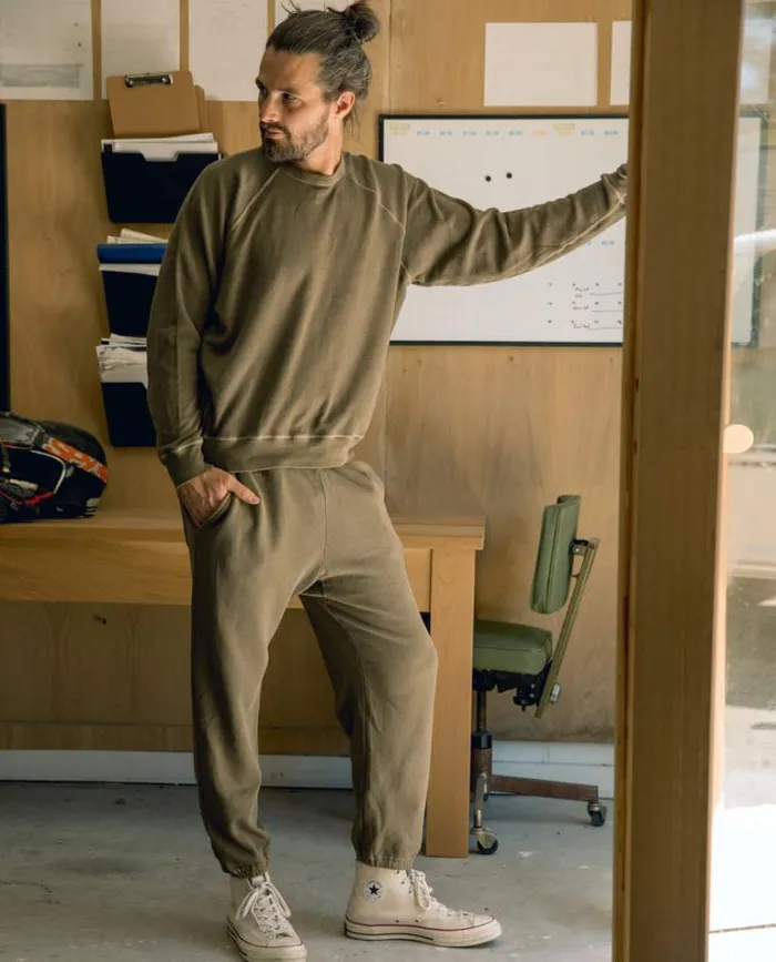 Sweatshirts Men039s The Great The Men039s College Sweatshirt Dark Army