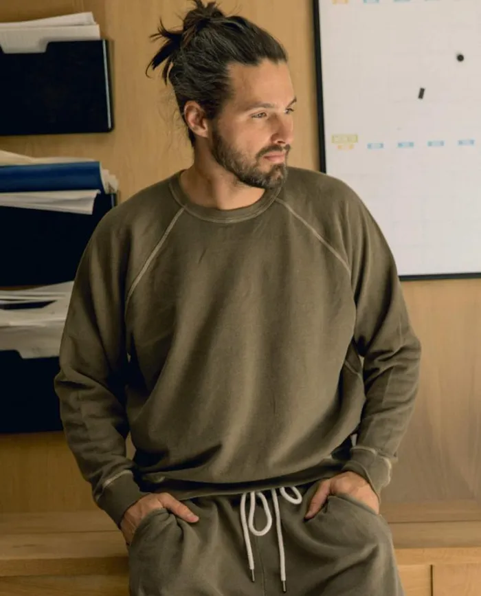 Sweatshirts Men039s The Great The Men039s College Sweatshirt Dark Army