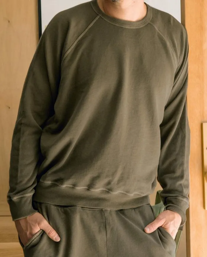 Sweatshirts Men039s The Great The Men039s College Sweatshirt Dark Army