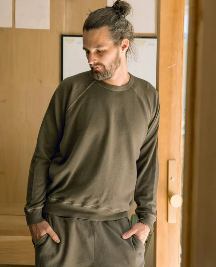Sweatshirts Men039s The Great The Men039s College Sweatshirt Dark Army