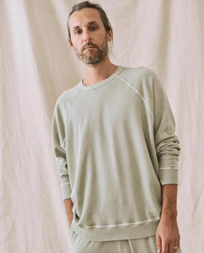 Sweatshirts Men039s The Great The Men039s College Sweatshirt Seafoam