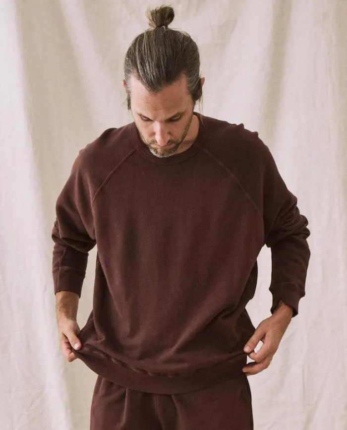Sweatshirts Men039s The Great The Men039s College Sweatshirt Toasted Walnut