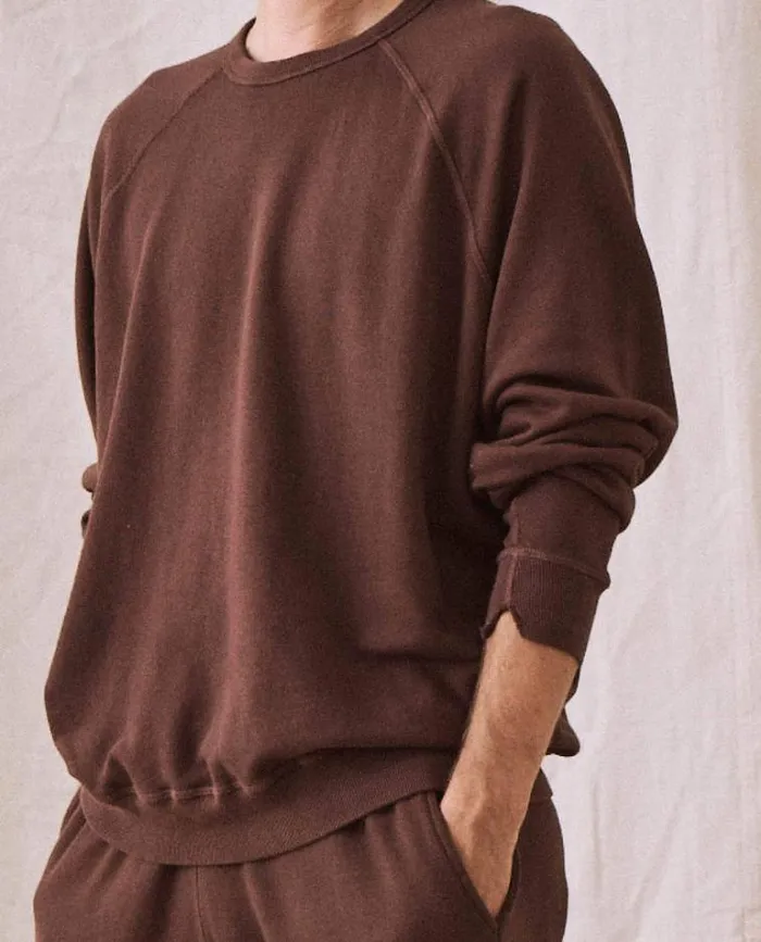 Sweatshirts Men039s The Great The Men039s College Sweatshirt Toasted Walnut