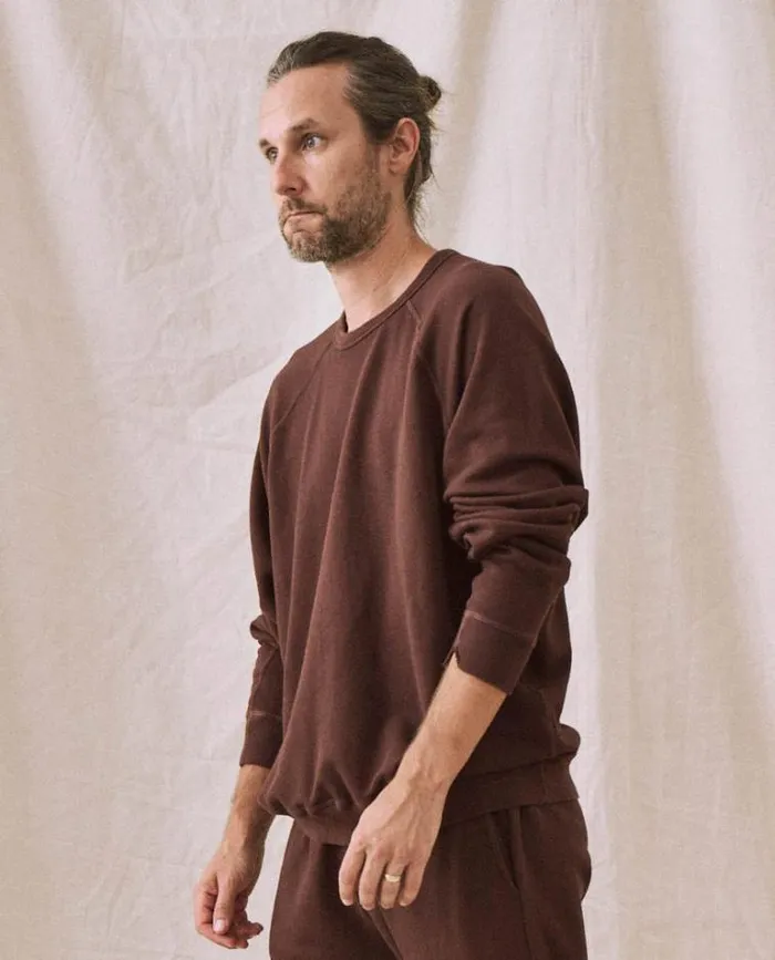 Sweatshirts Men039s The Great The Men039s College Sweatshirt Toasted Walnut