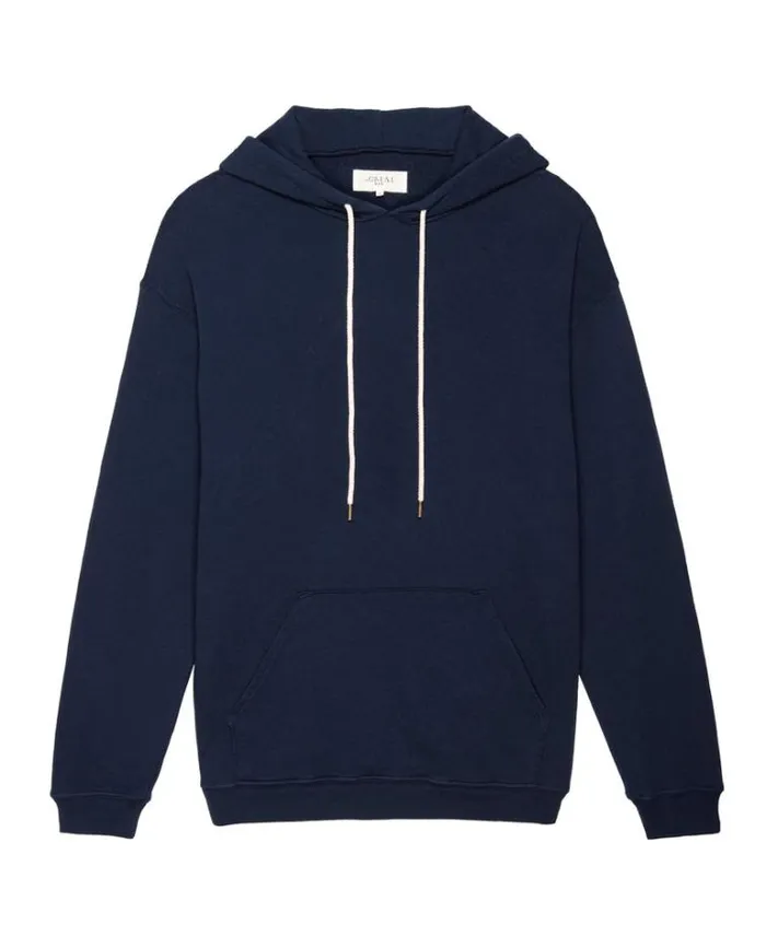 Sweatshirts Men039s The Great The Men039s Gym Drawstring Hoodie True Navy
