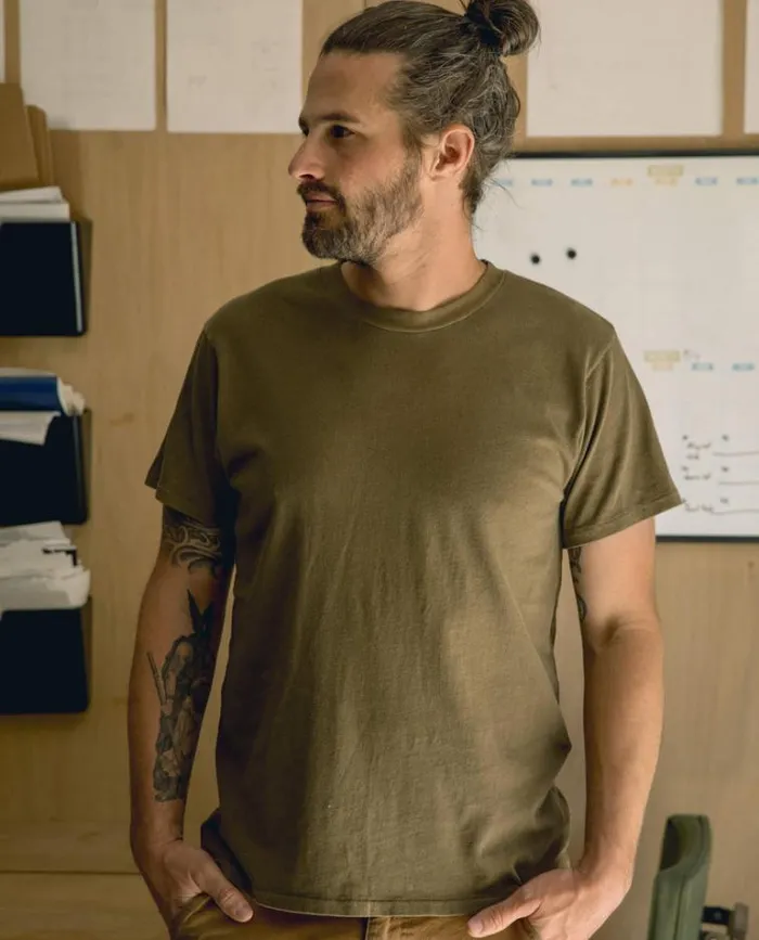 Tshirts Men039s The Great The Men039s Boxy Crew Dark Army