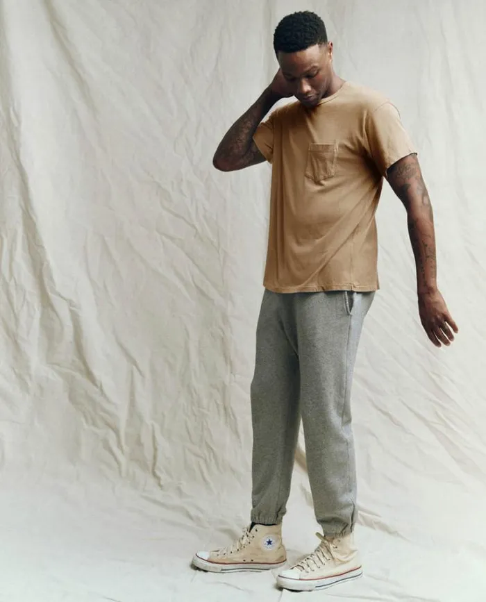 Tshirts Men039s The Great The Men039s Pocket Tee Fawn