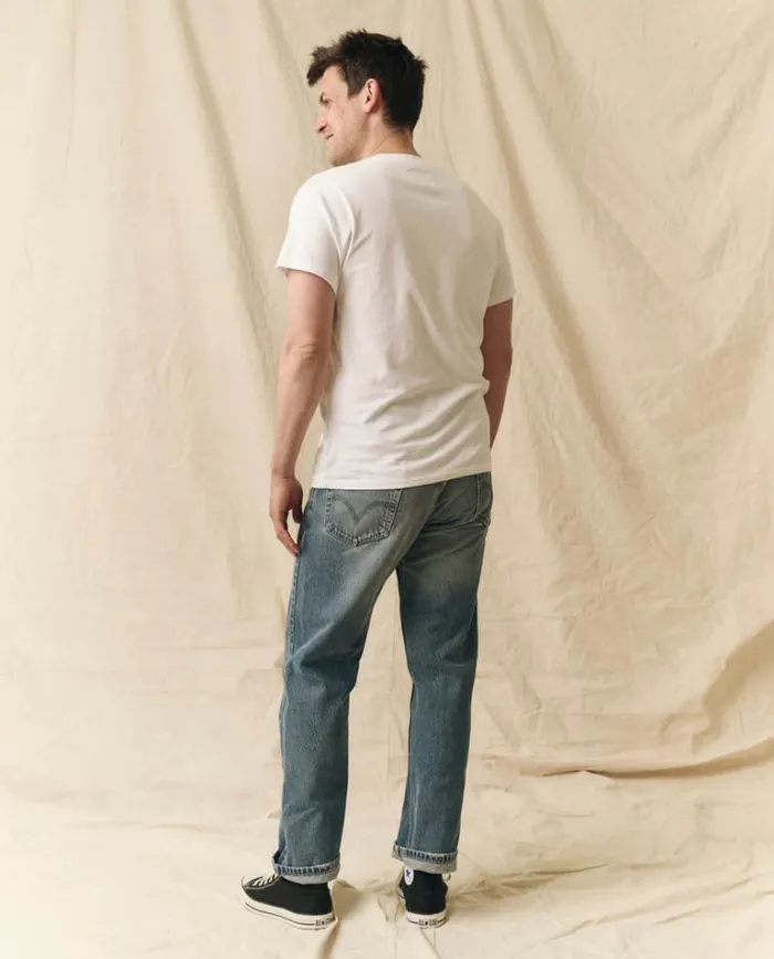 Tshirts Men039s The Great The Men039s Pure Knits Slim Tee True White