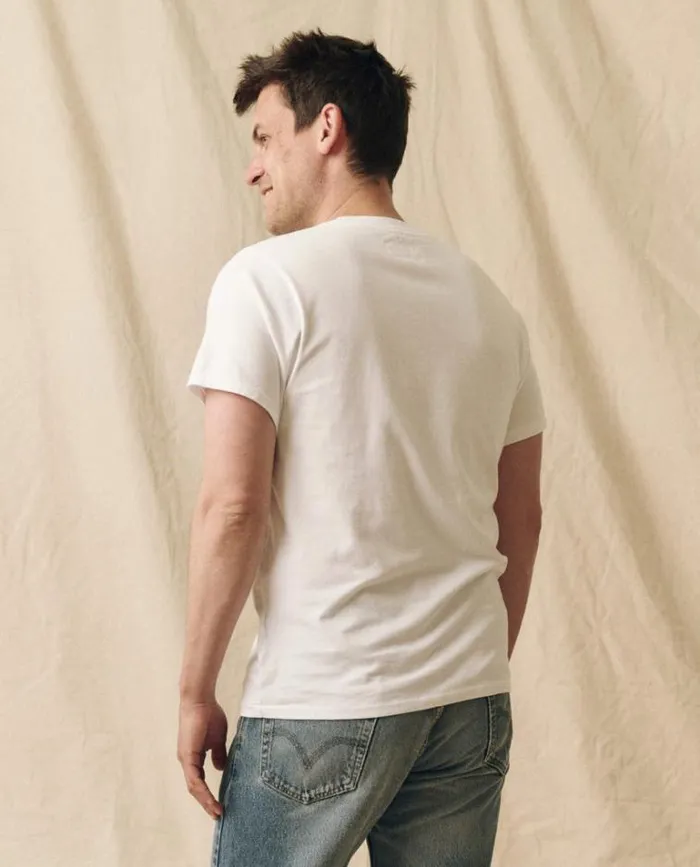 Tshirts Men039s The Great The Men039s Pure Knits Slim Tee True White