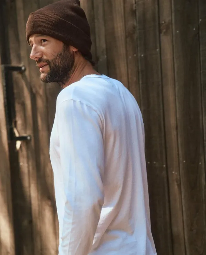 Tshirts Men039s The Great The Men039s Slim Henley True White