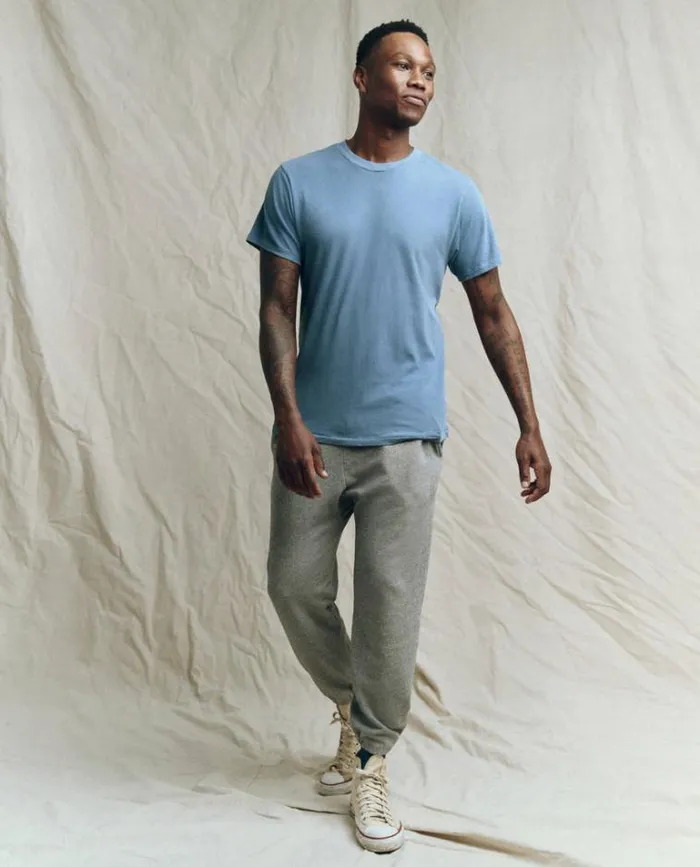 Tshirts Men039s The Great The Men039s Slim Tee Vintage Cornflower
