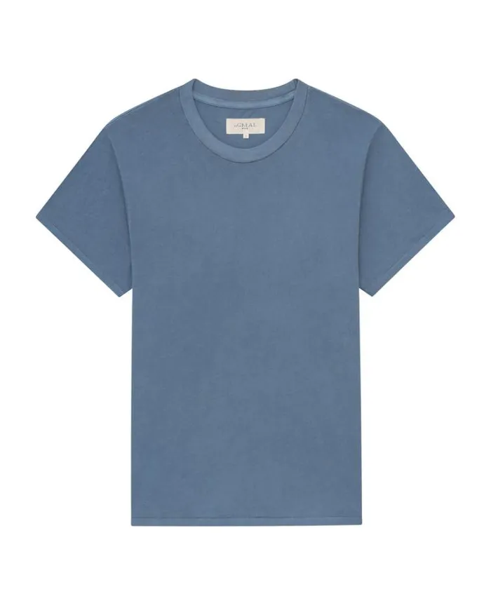 Tshirts Men039s The Great The Men039s Slim Tee Vintage Cornflower