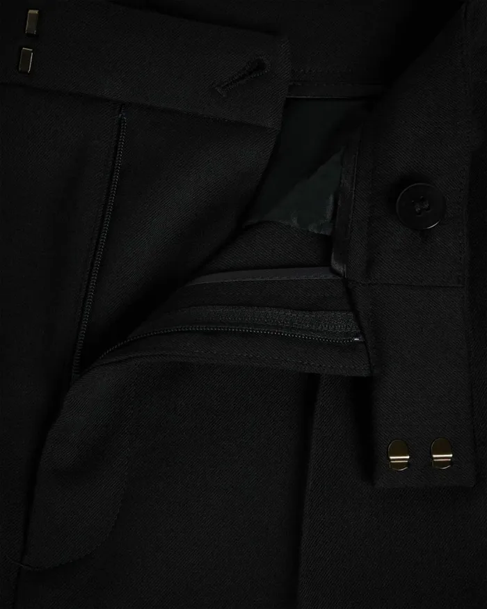 Tailored Cigarette Trousers With Darts Black Women Ted Baker Clothing Tailored Cigarette Trousers With Darts Black Women Ted Baker Clothing