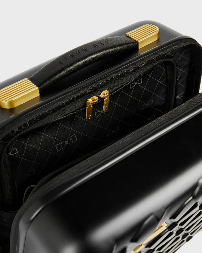 TBW0304 Bow Detail Vanity Case Black Women Ted Baker Bags TBW0304 Bow Detail Vanity Case Black Women Ted Baker Bags