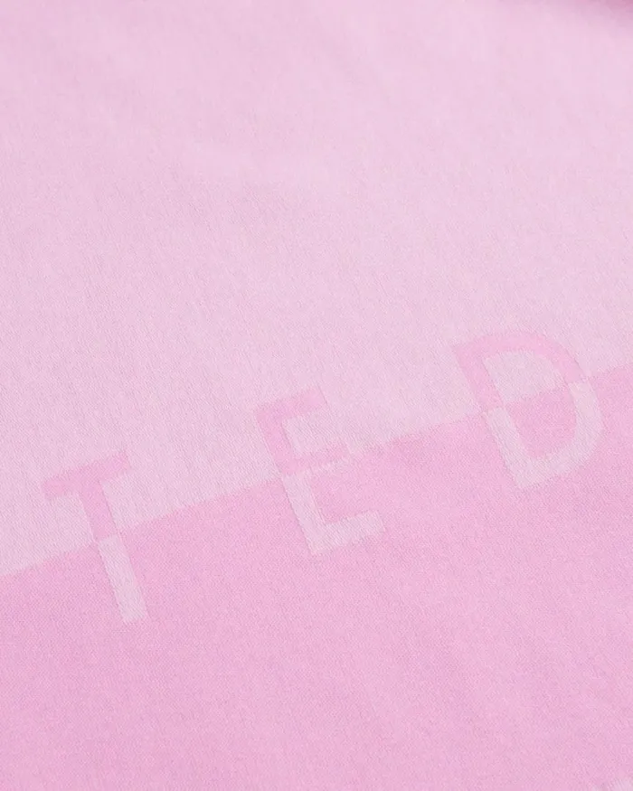 Ted Baker Logo Long Scarf LtPink Women Ted Baker Scarves
