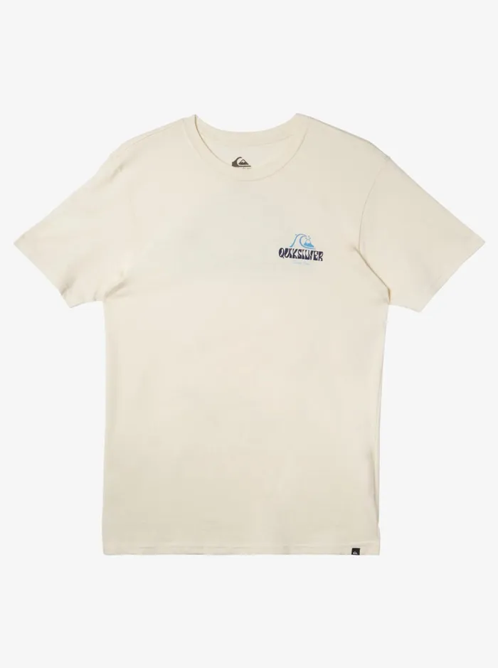 Tees Men Quiksilver Above The Clouds TShirt Birch