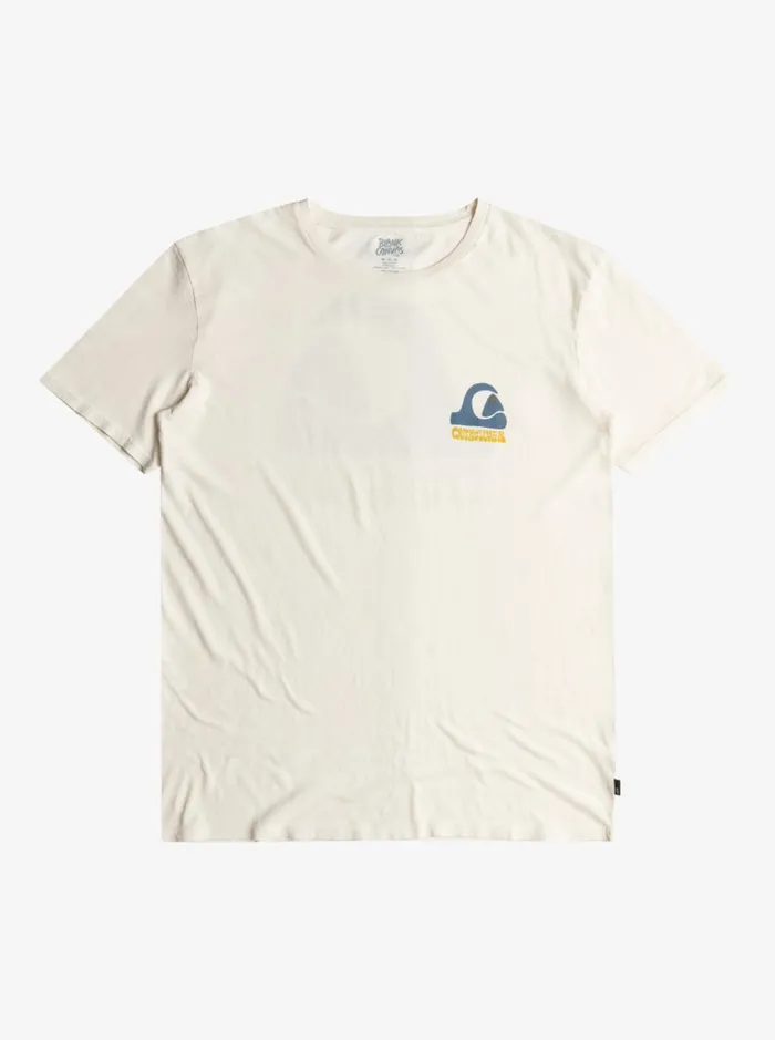 Tees Men Quiksilver Andy Y Andy TShirt Snow White