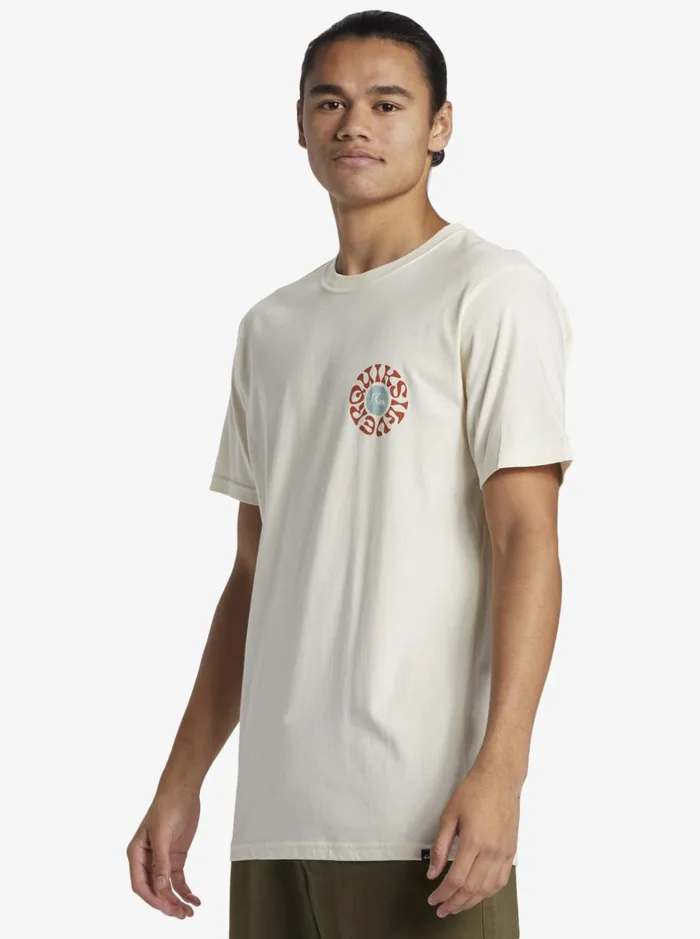 Tees Men Quiksilver Bon Weekend TShirt Birch Tees Men Quiksilver Bon Weekend TShirt Birch
