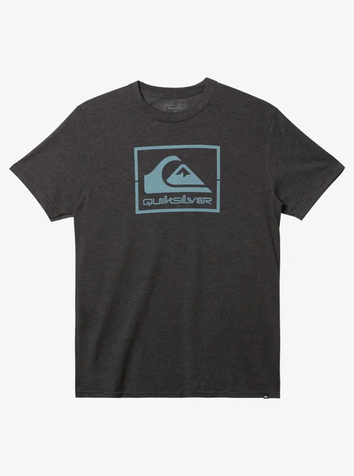 Tees Men Quiksilver Casual Encounter TShirt Charcoal Heather