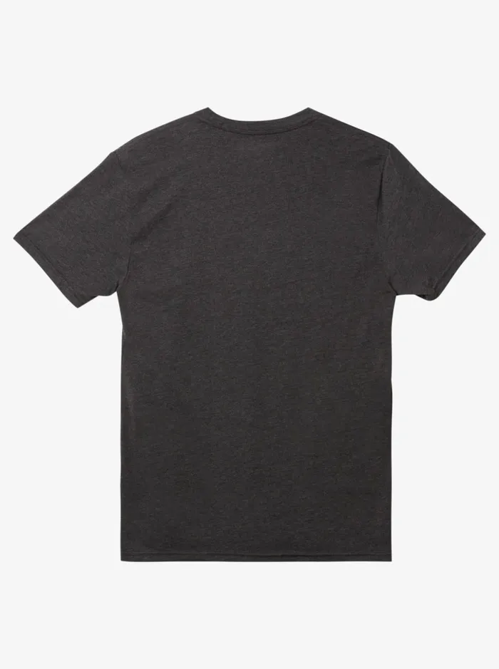 Tees Men Quiksilver Casual Encounter TShirt Charcoal Heather Tees Men Quiksilver Casual Encounter TShirt Charcoal Heather