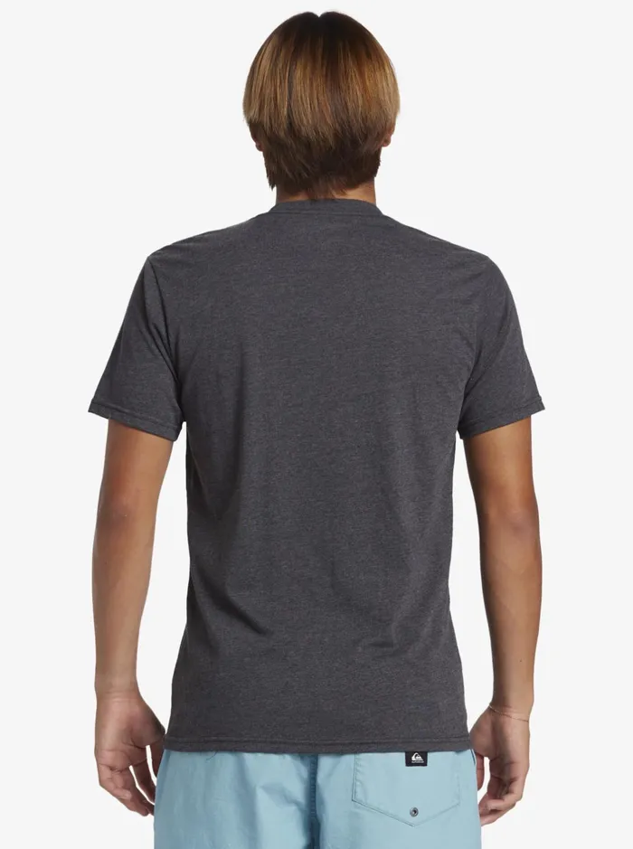 Tees Men Quiksilver Casual Encounter TShirt Charcoal Heather Tees Men Quiksilver Casual Encounter TShirt Charcoal Heather