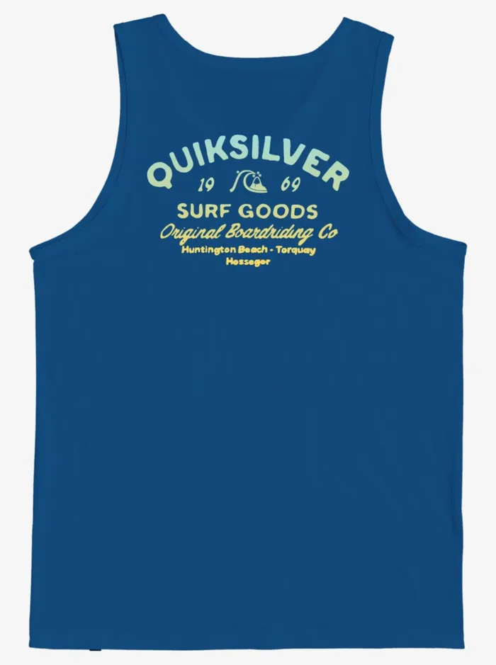 Tees Men Quiksilver Closed Tion TShirt Classic Blue