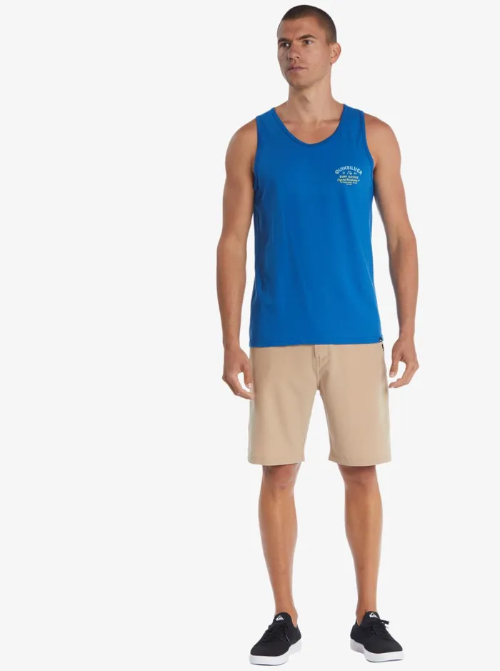 Tees Men Quiksilver Closed Tion TShirt Classic Blue Tees Men Quiksilver Closed Tion TShirt Classic Blue