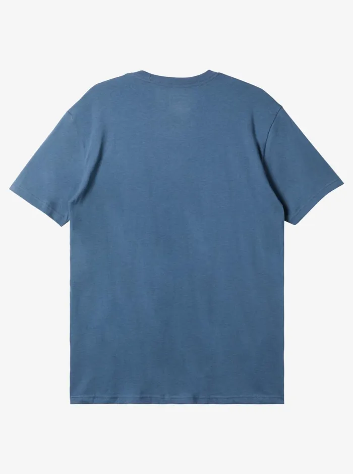 Tees Men Quiksilver Comp Logo TShirt Bering Sea Tees Men Quiksilver Comp Logo TShirt Bering Sea