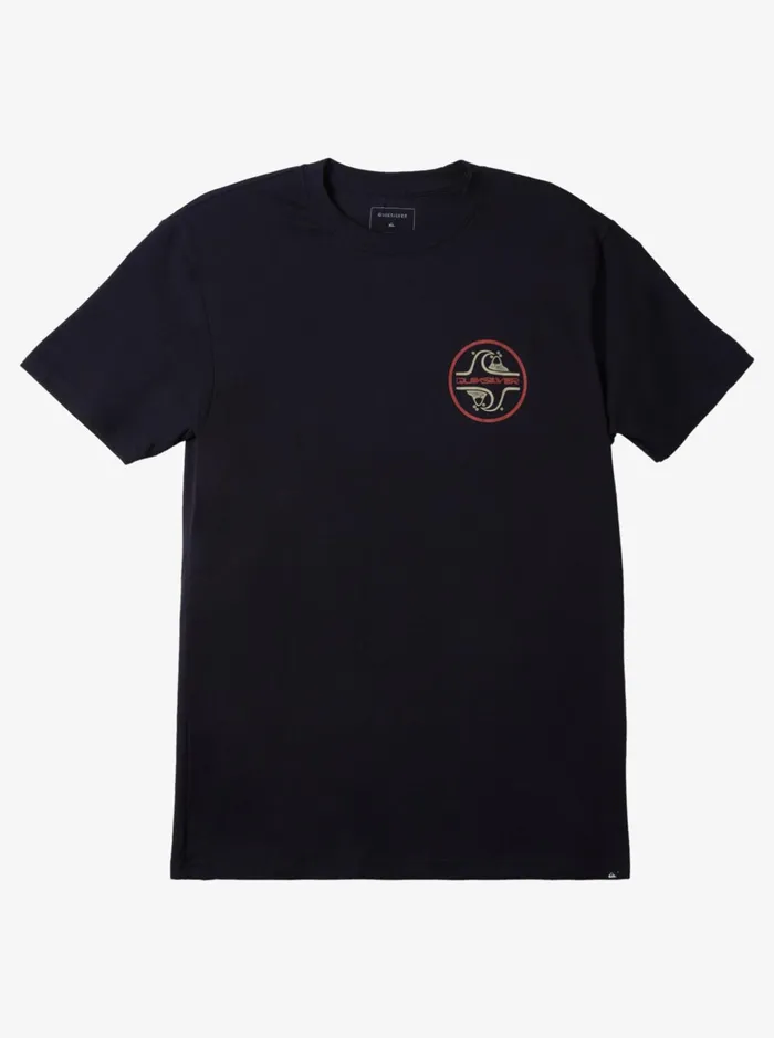 Tees Men Quiksilver Core Bubble TShirt Navy Blazer