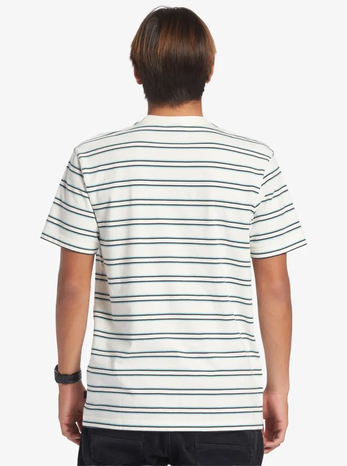 Tees Men Quiksilver Cruiser Pocket Tee Knit Snow White Cruiser Pkt Tee Tees Men Quiksilver Cruiser Pocket Tee Knit Snow White Cruiser Pkt Tee