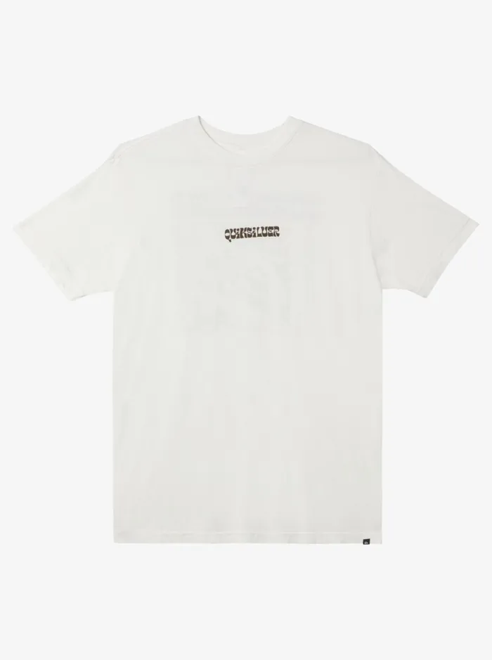 Tees Men Quiksilver Enjoy The Ride Mtz TShirt Gardenia