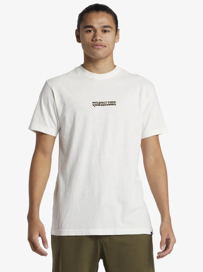 Tees Men Quiksilver Enjoy The Ride Mtz TShirt Gardenia Tees Men Quiksilver Enjoy The Ride Mtz TShirt Gardenia