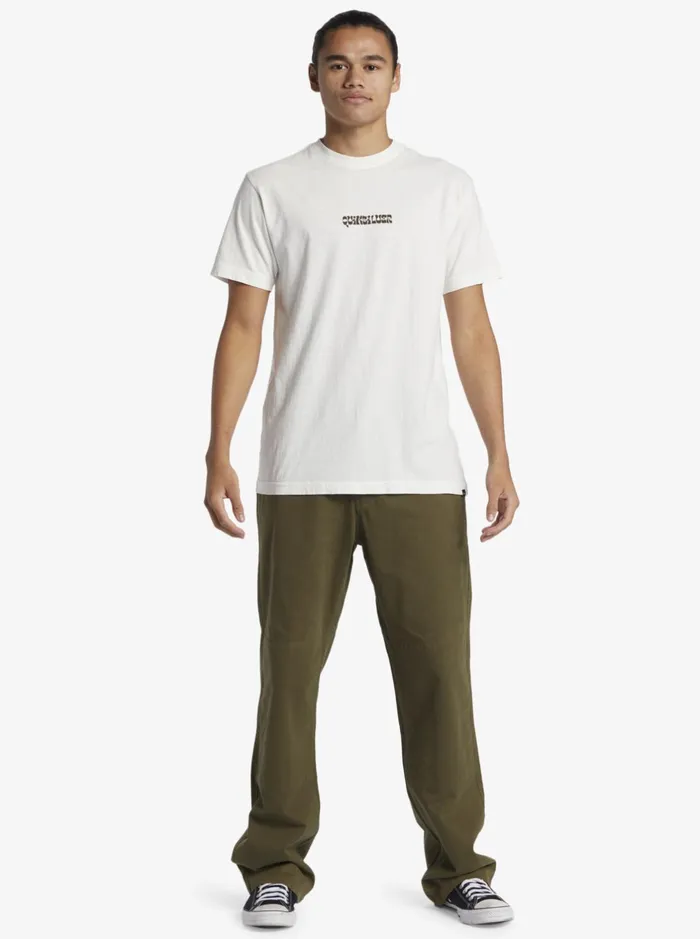 Tees Men Quiksilver Enjoy The Ride Mtz TShirt Gardenia Tees Men Quiksilver Enjoy The Ride Mtz TShirt Gardenia