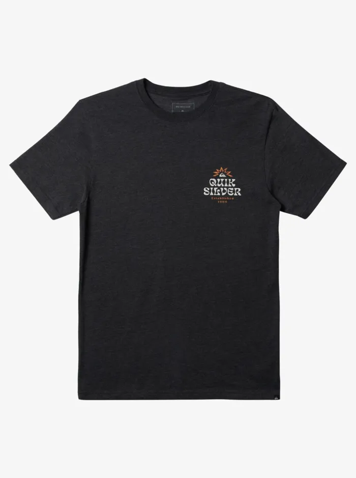 Tees Men Quiksilver Framed TShirt Charcoal Heather