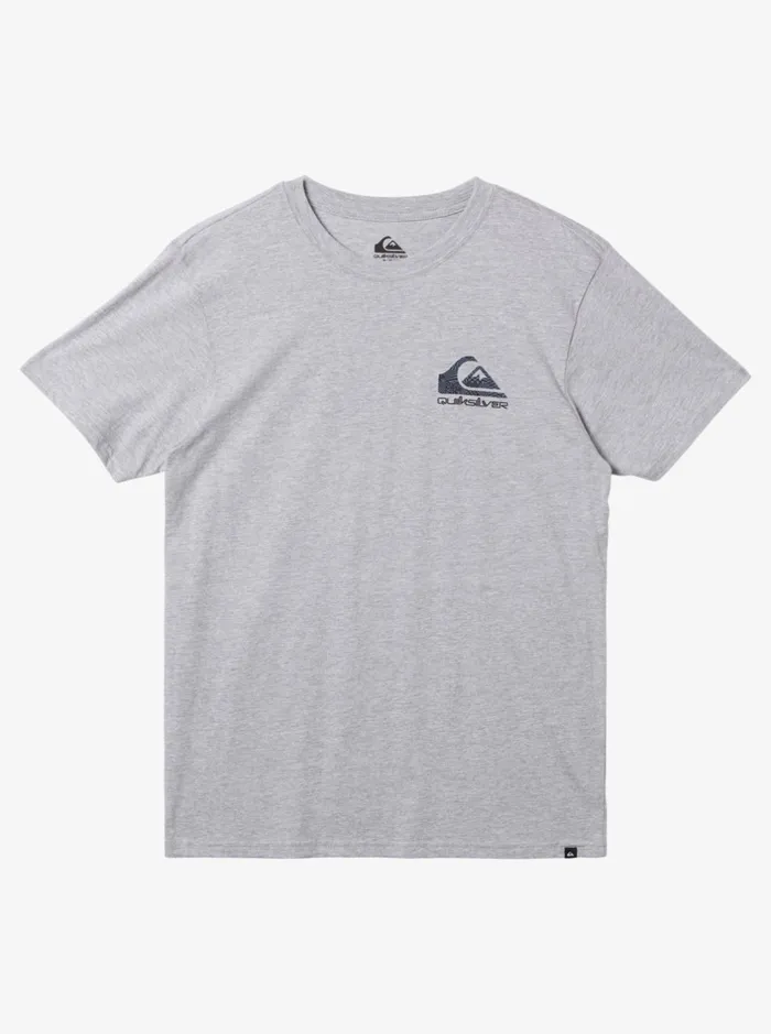 Tees Men Quiksilver Funky Filler TShirt Athletic Heather