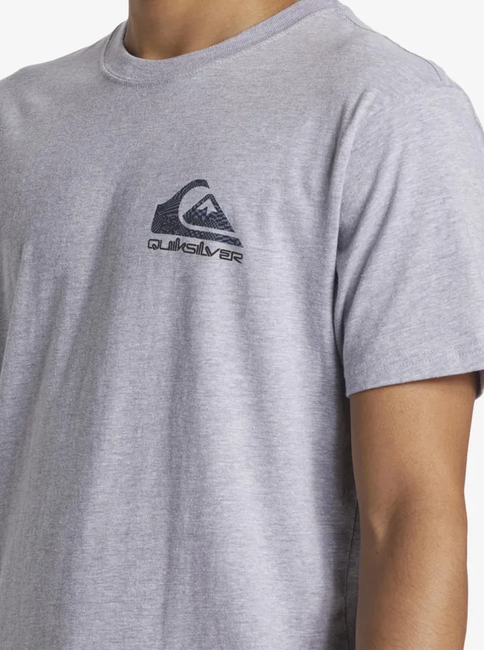 Tees Men Quiksilver Funky Filler TShirt Athletic Heather Tees Men Quiksilver Funky Filler TShirt Athletic Heather